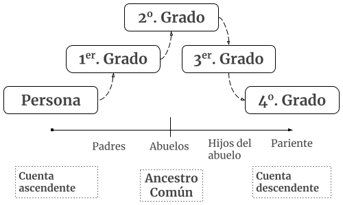 Línea colateral de parentesco