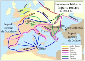 Invasiones de los pueblos bárbaros