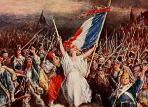 Óleo de la Revolución Frances