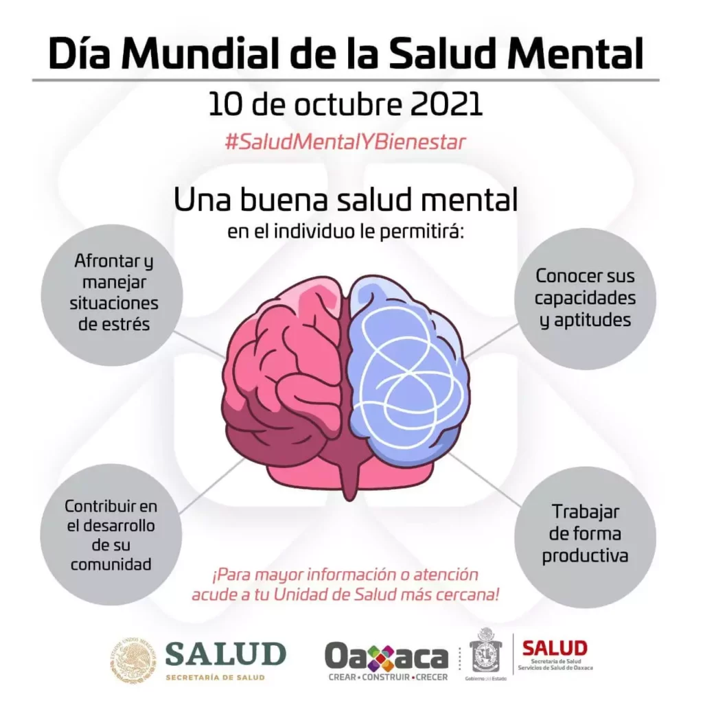 Cartel de la Secretaría de Salud de Oaxaca