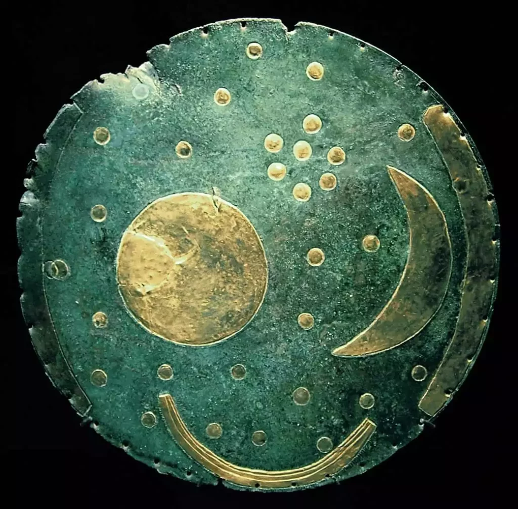 Disco de Nebra, 1600 a. C.