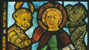 Representación medieval del anti-cristo Representación medieval del anti-cristo
