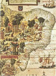 Primeros mapas de Brasil