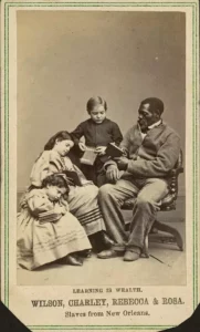 Wilson Charley Rebecca & Rosa Slaves from New Orleans 1864