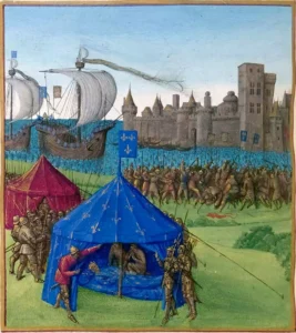 Muerte de Luis IX en el asedio de Tunes