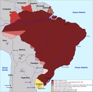 Pérdidas territoriales del Brasil