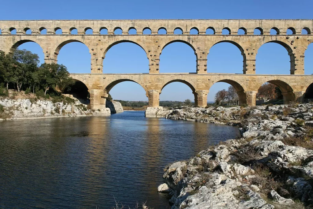 Acueducto romano en Francia