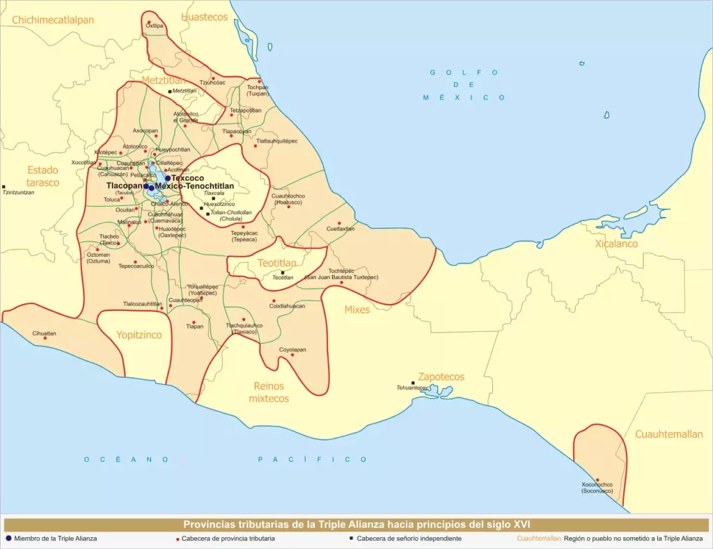 Imperio Azteca en el siglo XVI