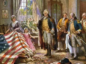 The Birth of Old Glory, Edward Percy Moran The Birth of Old Glory, Edward Percy Moran