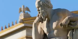 Socrates statue