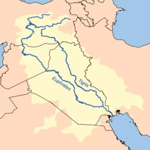 Ríos Tigris y Eufrates
