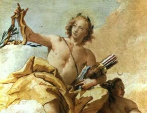 Apolo y Diana, Giovanni Battista Tiepolo
