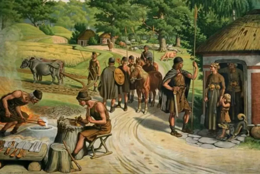 Sociedad tribal de la Edad del Bronce