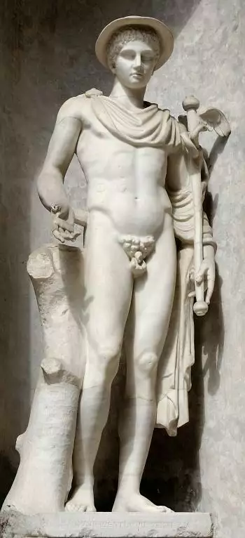 Estatua de Hermes Ingenui, siglo II Estatua de Hermes Ingenui, siglo II