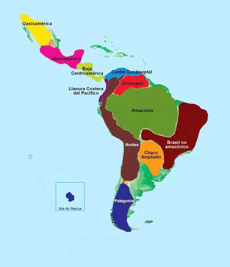 Grupos culturales de América central y del sur