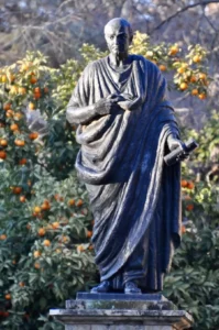 Estatua de Séneca en Córdoba