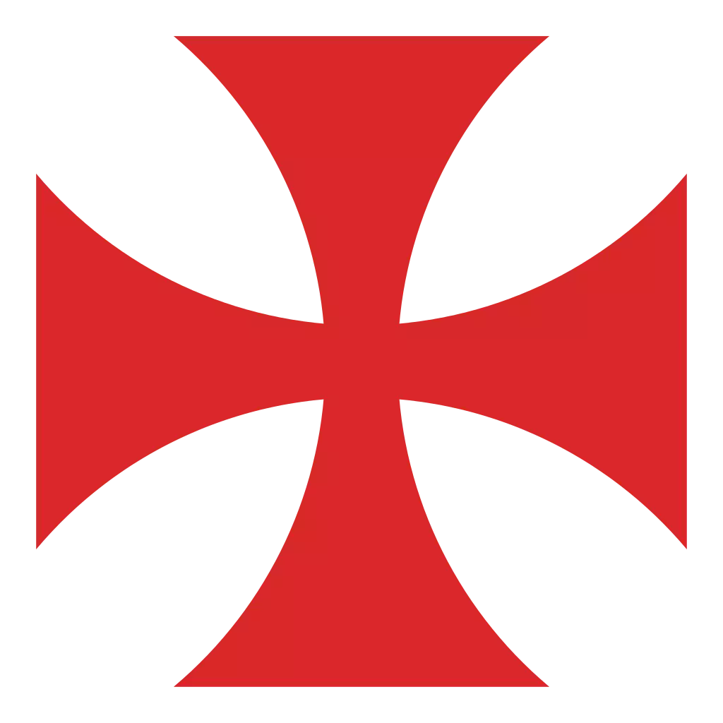 Cruz patada, símbolo de los templarios