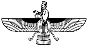 Faravahar, símbolo el zoroastrismo