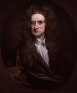 Retrato de Isaac Newton en 1702, por Godfrey Kneller
