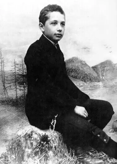 1894, Albert Einstein de 14 años 1894, Albert Einstein de 14 años