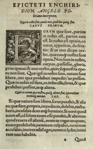 Traducciones de Epicteto en 1554