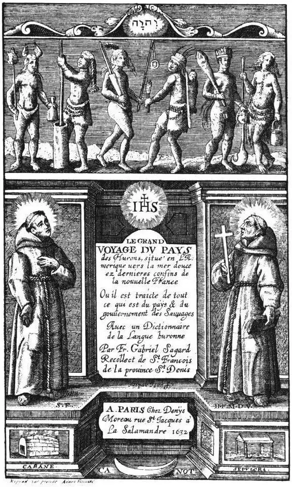 Descripciń de la misión en Hurons, 1632