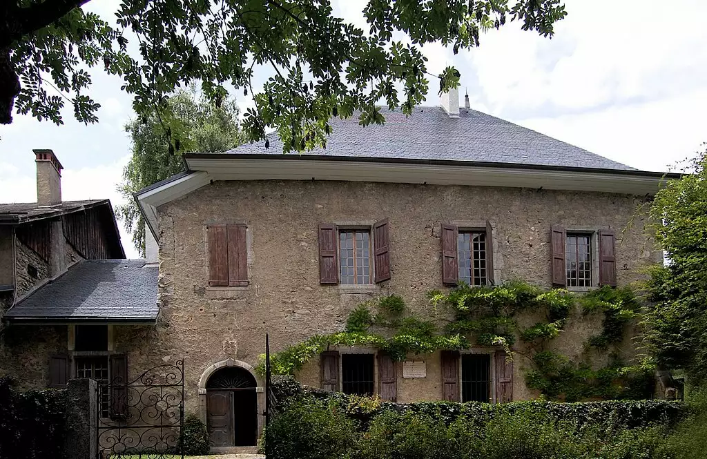 Rousseaus' house in France