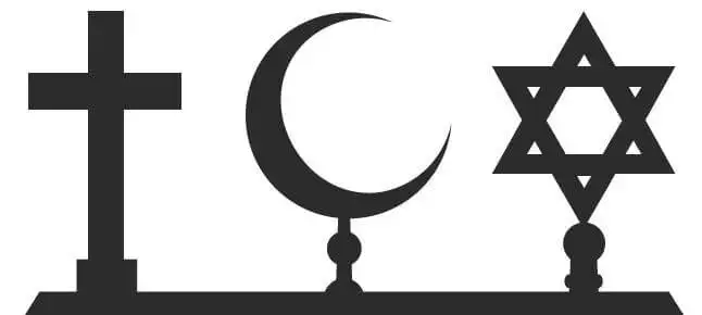 Las tres principales religiones monoteístas en el mundo son: el cristianismo, el islam y el judaísmo