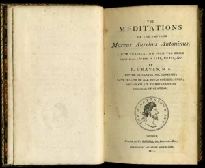 Copia de las meditaciones de Marco Aurelio (1811)