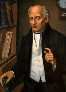 Retrato del siglo XIX de Miguel Hidalgo