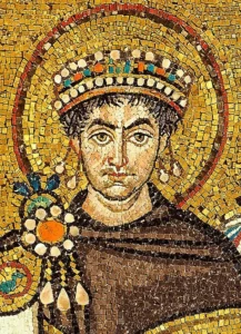 Mosaico de Justiniano I en Ravenna