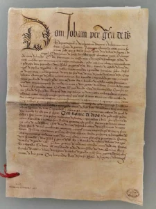 Copia del Tratado de Tordesillas original