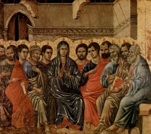 Pentecostés, Duccio di Buoninsegna (1308)