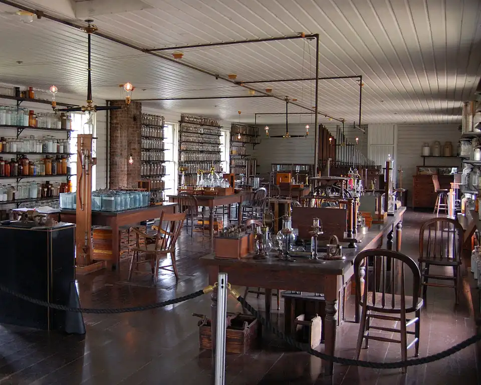 Laboratorio de Menlo Park, ahora dedicado como Museo de Edison