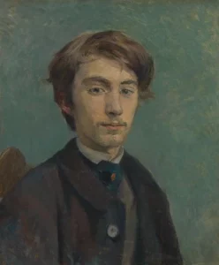 Retrato de Émile Bernard Retrato de Émile Bernard, 1886, Henri de Toulouse-Lautrec
