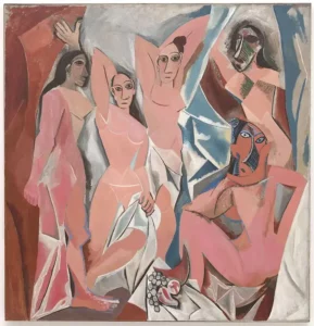 Les Demoiselles d'Avignon, Picasso, 1925