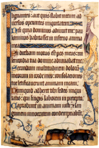 Manuscrito Biblia vulgata, s. XIV