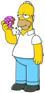 Imagen de Homero en la publicidad de 2006