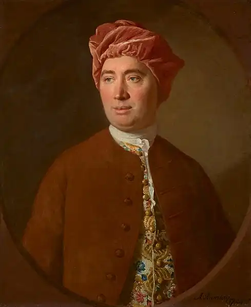 Retrato de Hume Retrato de Hume, 1754