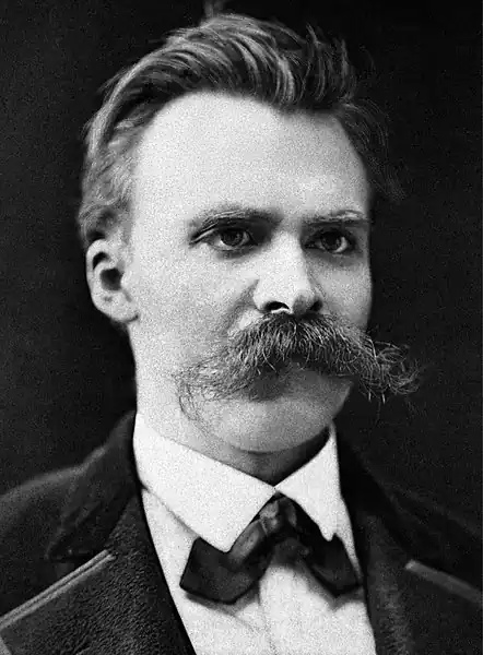 Nietzsche Fotografía de Nietzsche en Basilea, Suiza, cerca de 1875